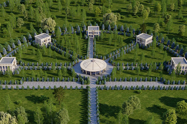 Проект национального комплекса «Манас-Ордо».