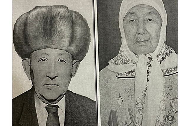 Анварбек Чортеков и его супруга Рая Орозбекова.