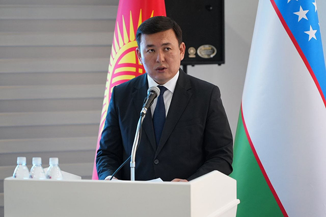 Зампредседателя кабинета министров КР Улан Маматканов.