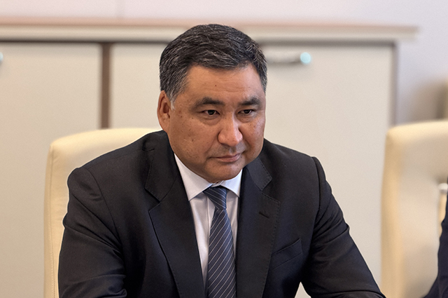Первый заместитель председателя кабинета министров КР Данияр Амангельдиев.
